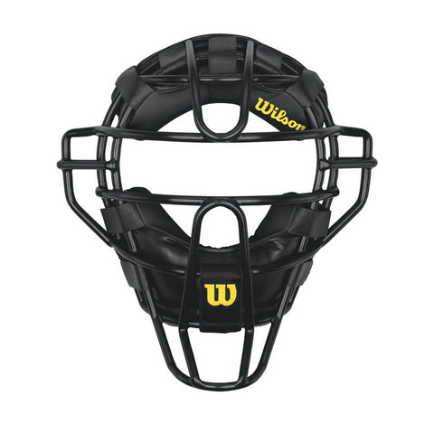 WILSON DYNA-LITE STEEL UMPIRE MASK - SYNTHETIC PADDING
