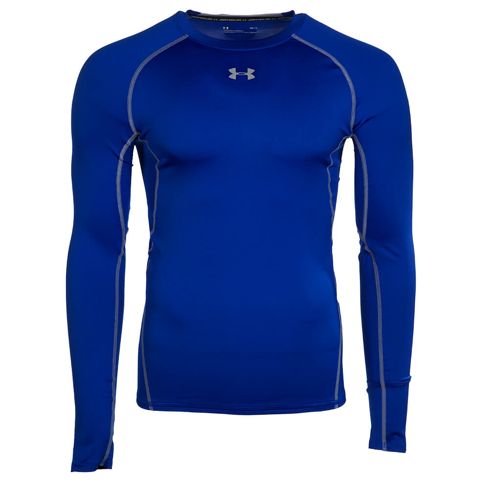 UNDER ARMOUR MEN'S HEATGEAR ARMOUR COMPRESSION LONG SLEEVE ROYAL