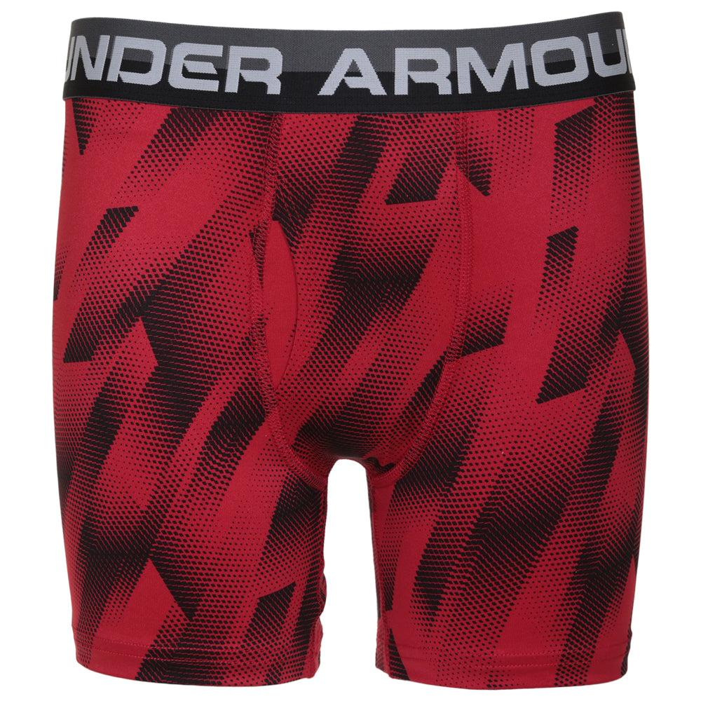 UNDER ARMOUR BOY'S 2 PACK SANSTORM SOLID BOXER BRIEF RED/BLACK – National  Sports