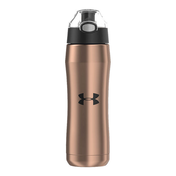 UNDER ARMOUR BEYOND 18OZ VACUUM INSULATED BOTTLE ROSE GOLD