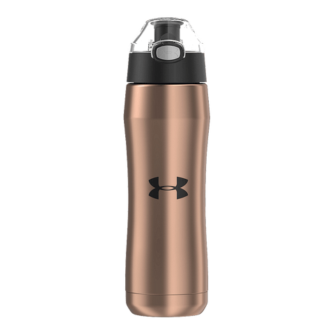 UNDER ARMOUR BEYOND 18OZ VACUUM INSULATED BOTTLE ROSE GOLD