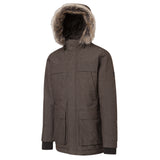 MCKINLEY MEN'S HAWK III PARKA BLACK OLIVE MELANGE