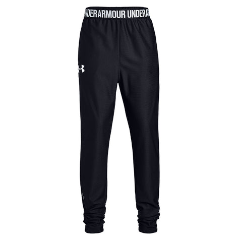 UNDER ARMOUR GIRL'S PLAY UP PANT BLACK/WHITE
