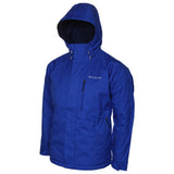 COLUMBIA MEN'S CHUTERUNNER II JACKET AZUL HEATHER