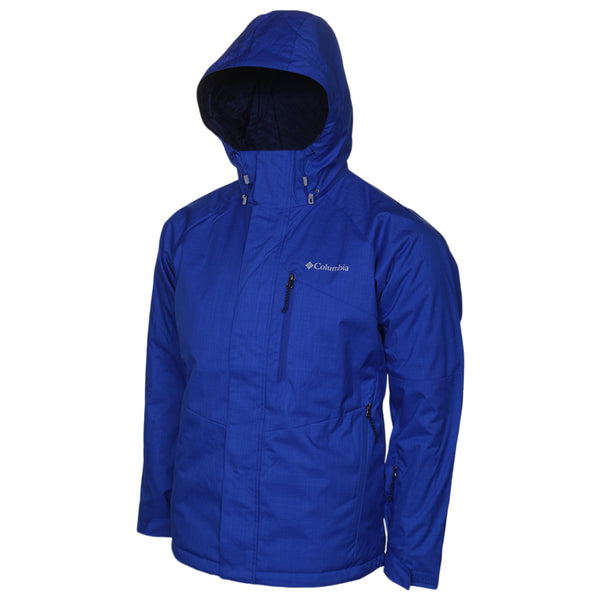 COLUMBIA MEN'S CHUTERUNNER II JACKET AZUL HEATHER