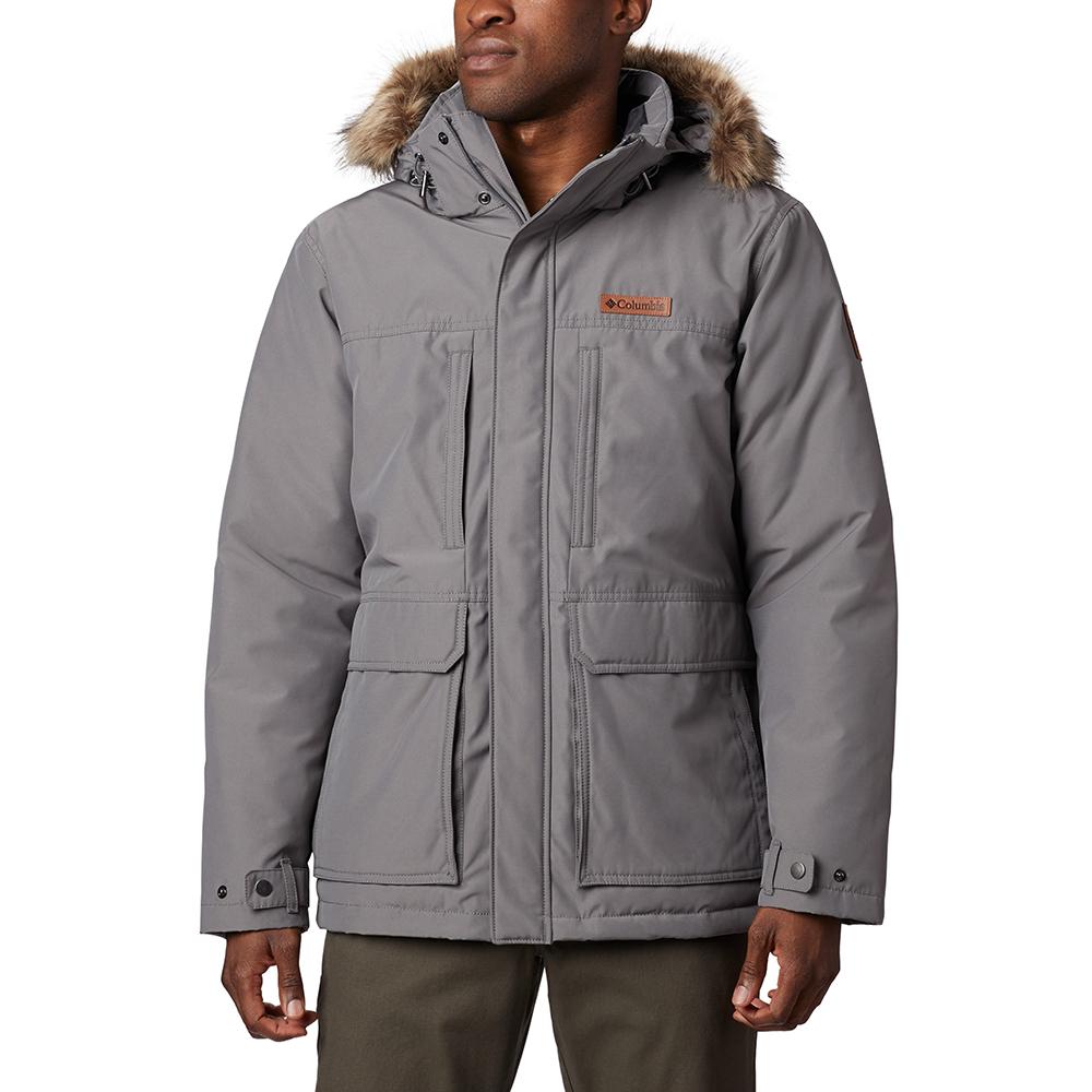 Columbia Men's Marquam Peak Winter Jacket, Long, Insulated Down