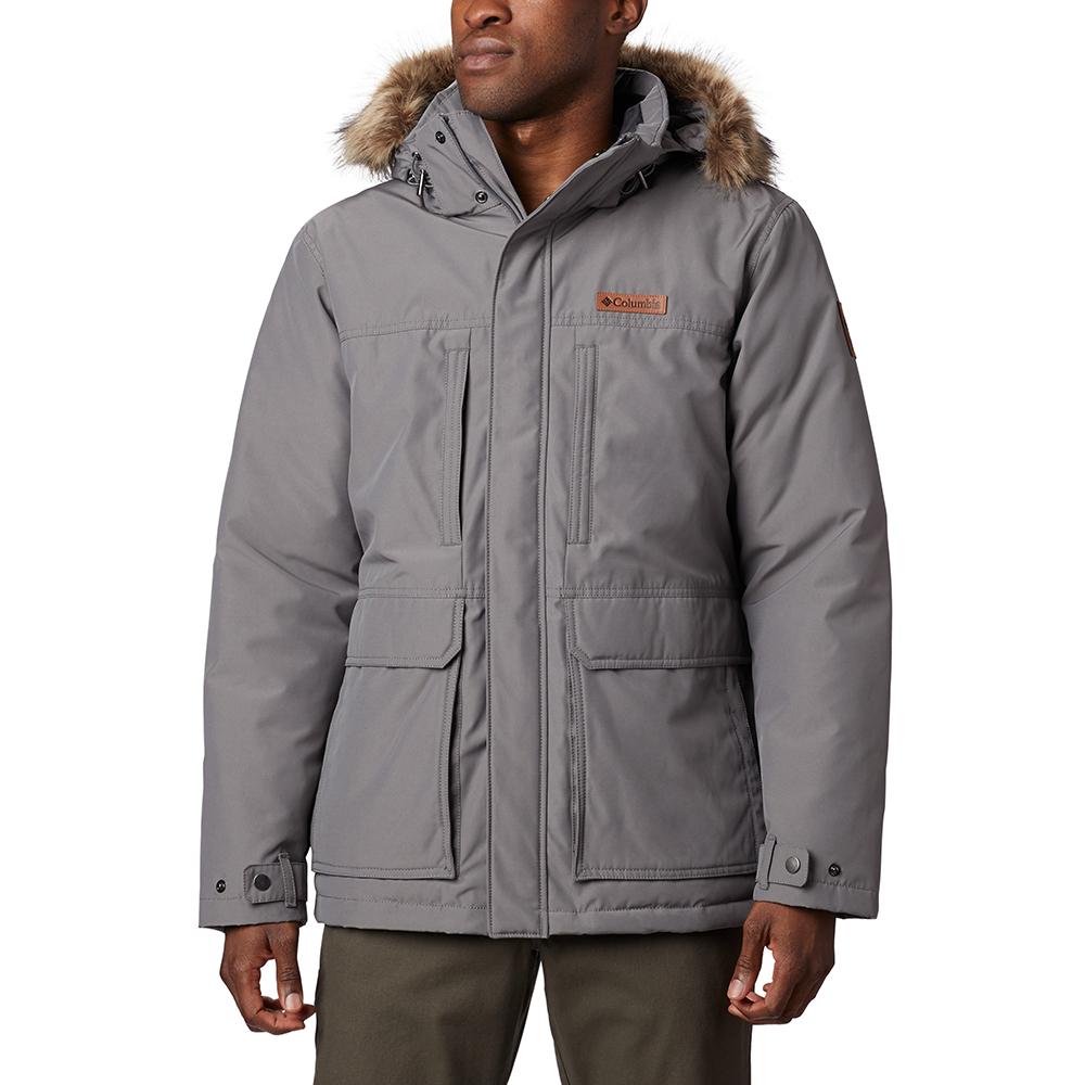 COLUMBIA MEN'S MARQUAM PEAK JACKET CITY GREY – National Sports