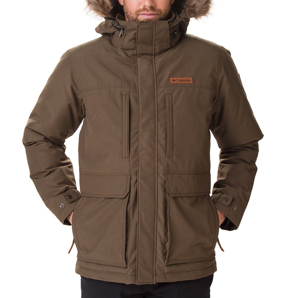 COLUMBIA MEN'S MARQUAM PEAK JACKET OLIVE GREEN