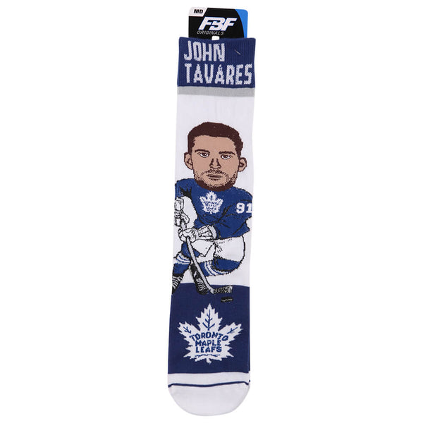 FBF ORIGINALS MEN'S TORONTO MAPLE LEAFS NHL # PLAYER SOCKS TAVARES
