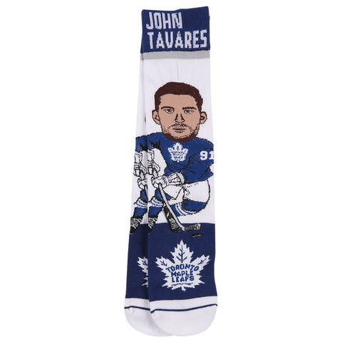 FBF ORIGINALS MEN'S TORONTO MAPLE LEAFS NHL # PLAYER SOCKS TAVARES WITHOUT PACKAGE