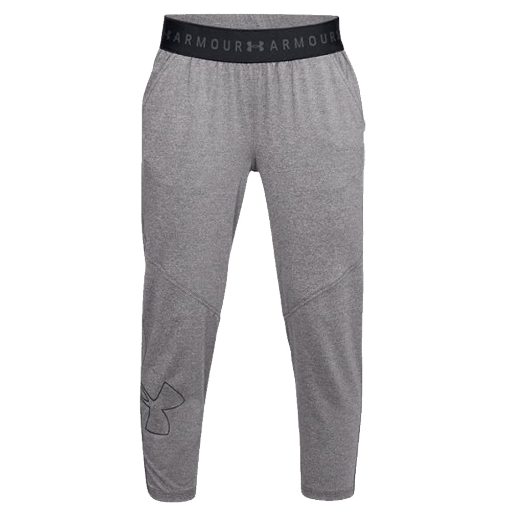 UNDER ARMOUR WOMEN'S ARMOUR SPORT GRAPHIC CROP PANT CHARCOAL LIGHT HEA –  National Sports