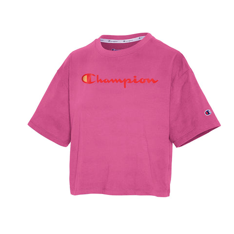 CHAMPION WOMEN'S THE CROPPED TEE PEONY PARADE