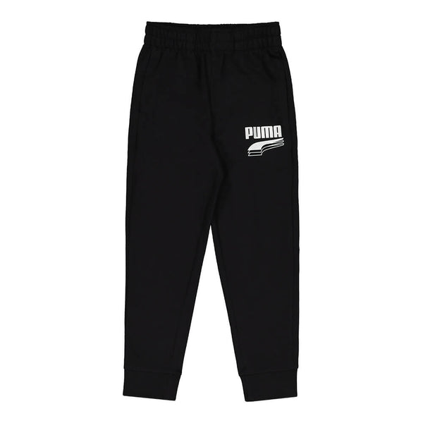 PUMA BOY'S REBEL BOLD PACK ESSENTIAL JOGGERS BLACK