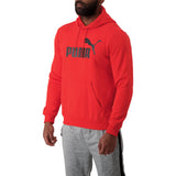 PUMA MEN'S ESSENTIAL BIG LOGO HOODY RED