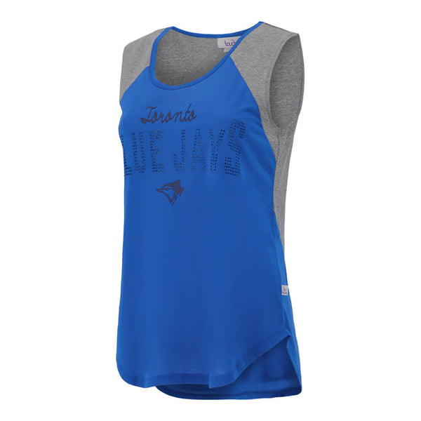 TOUCH BY ALYSSA MILANO WOMEN'S TORONTO BLUE JAYS PITCH COUNT TANK