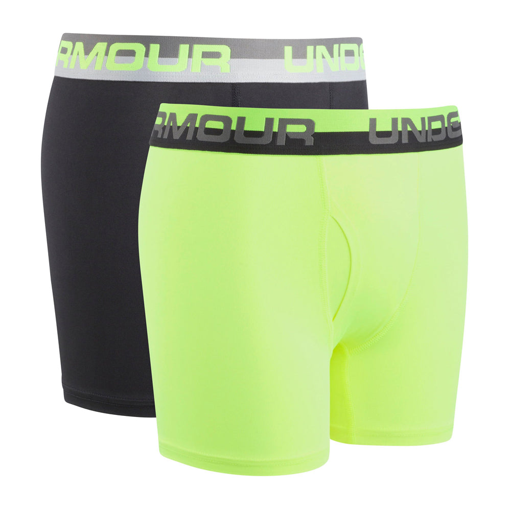 UNDER ARMOUR BOY'S 2 PACK SOLID PERFORMANCE BOXER HEAVY – National Sports