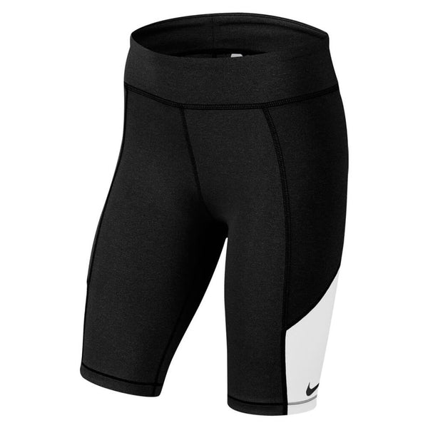 NIKE GIRL'S TROPHY BIKE SHORT 9 INCH BLACK