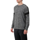 BURNSIDE MEN'S LONG SLEEVE CREW TOP DARK GREY