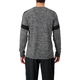 BURNSIDE MEN'S LONG SLEEVE CREW TOP DARK GREY