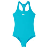 NIKE GIRL'S SOLID 1 PIECE LIGHT BLUE FURY