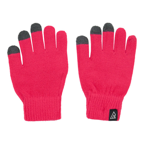 RIPZONE YOUTH LOGAN TOUCH TIP GLOVE RASPBERRY