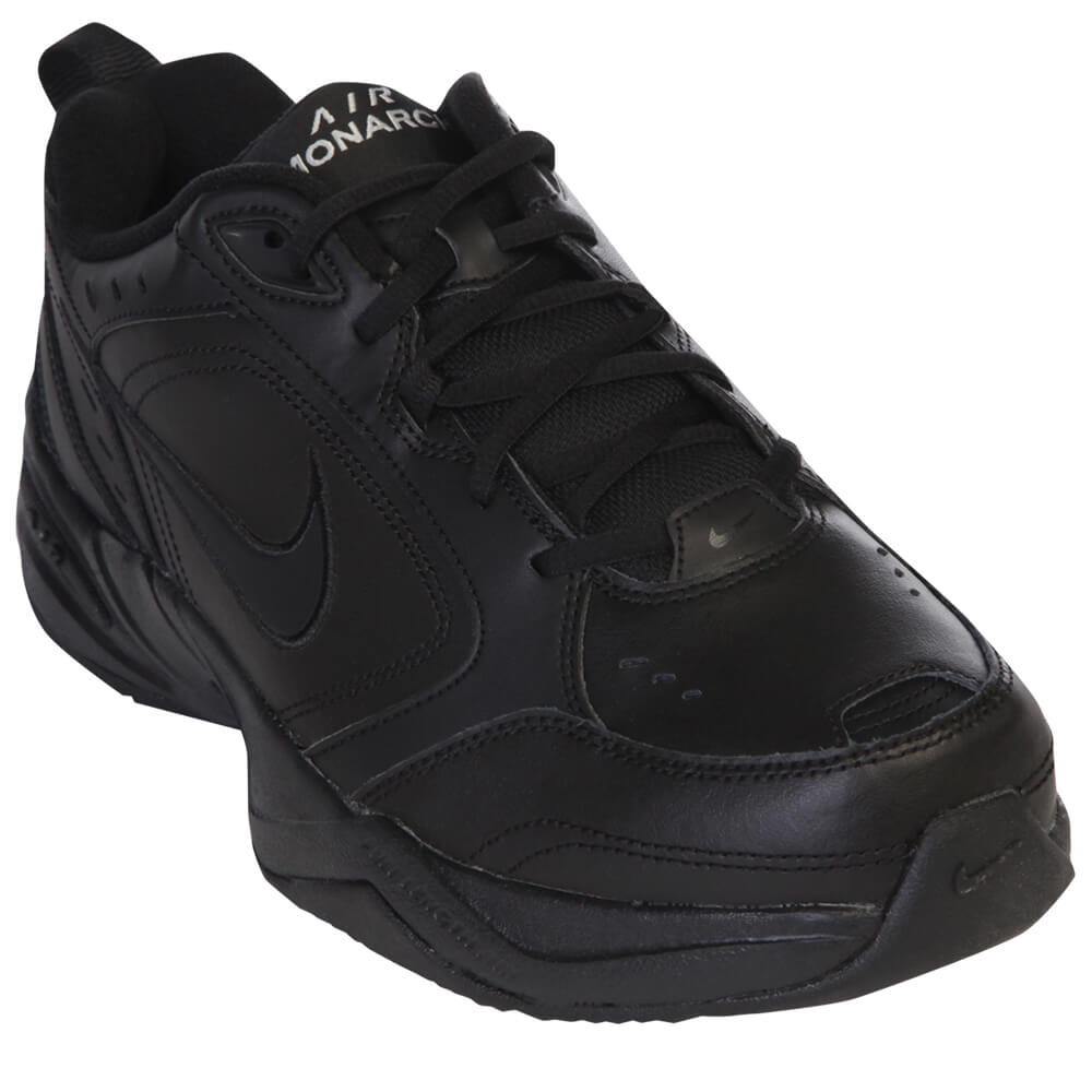 NIKE MEN'S AIR MONARCH IV TRAINING SHOE 4E BLACK/BLACK – National