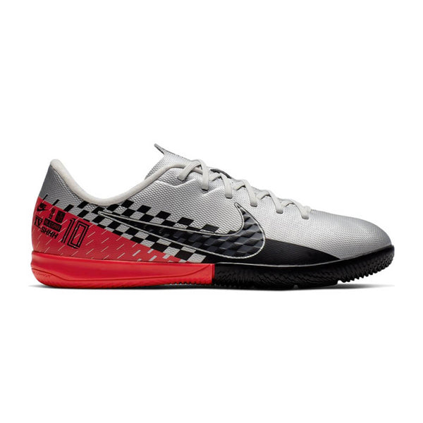 NIKE JUNIOR VAPOR 13 ACADEMY NJR IC INDOOR SOCCER CLEAT BLACK/RED/WHITE