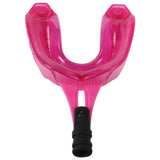 SHOCK DOCTOR ADULT GEL MAX PINK MOUTHGUARD WITH STRAP