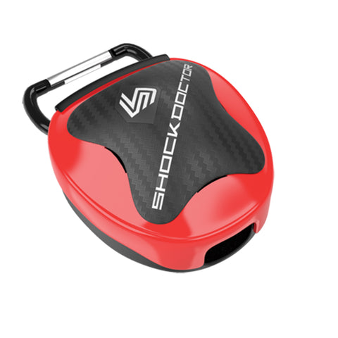 SHOCK DOCTOR SD106C RED MOUTHGUARD CASE