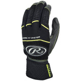 RAWLINGS WORKHORSEWITH STRAP LARGE GREEN BATTING GLOVE