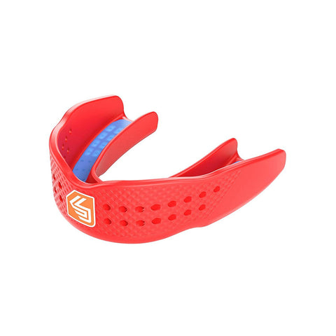 SHOCK DOCTOR ADULT SUPERFIT ALL SPORT RED MOUTHGUARD