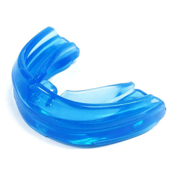 SHOCK DOCTOR YOUTH BRACES BLUE STRAPLESS MOUTHGUARD