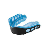 SHOCK DOCTOR ADULT GEL MAX BLACK/BLUE CONVERTIBLE MOUTHGUARD