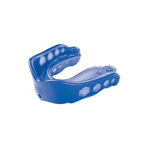 SHOCK DOCTOR ADULT GEL MAX BLUE CONVERTIBLE MOUTHGUARD