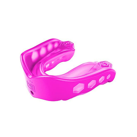 SHOCK DOCTOR ADULT GEL MAX PINK CONVERTIBLE MOUTHGUARD