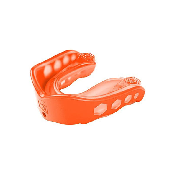 SHOCK DOCTOR YOUTH GEL MAX ORANGE CONVERTIBLE MOUTHGUARD