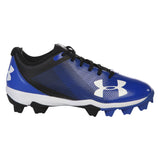 UNDER ARMOUR MEN'S LEADOFF LOW RM BLACK/ROYAL BASEBALL CLEAT