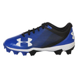 UNDER ARMOUR MEN'S LEADOFF LOW RM BLACK/ROYAL BASEBALL CLEAT