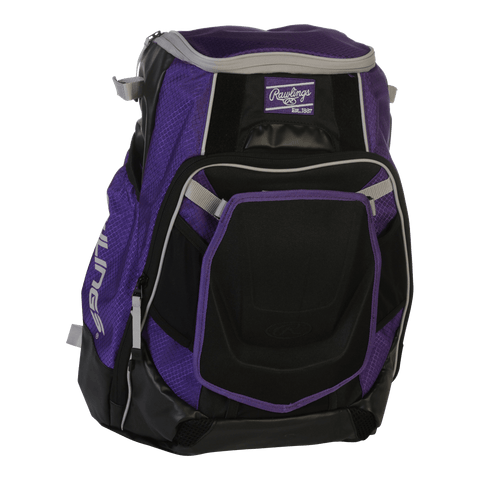 RAWLINGS VELO EQUIPMENT BACKPACK PURPLE
