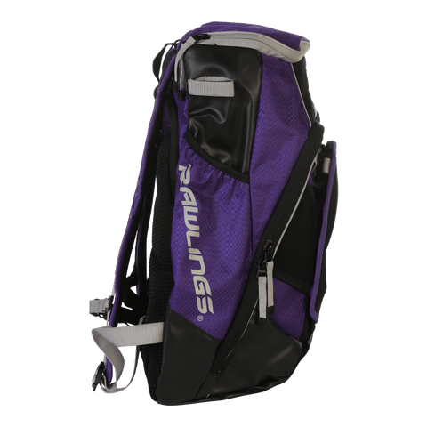 RAWLINGS VELO EQUIPMENT BACKPACK PURPLE