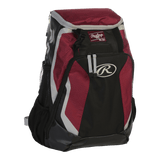 RAWLINGS R500 GAMEDAY BACKPACK MAROON
