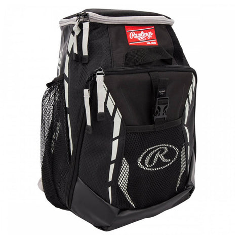 RAWLINGS R400 PLAYER BACKPACK BLACK
