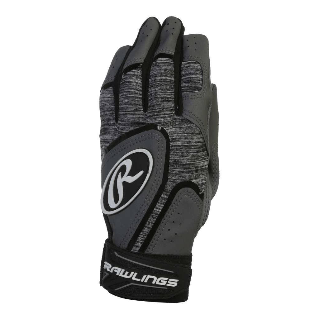 Rawlings Digi Camo 5150 Batting Handschoenen – Geitenleer Handpalm, Verstelbare Pols, Voor Volwassenen, Maat M, Zwart