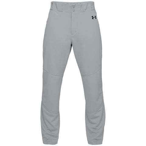 UNDER ARMOUR MEN'S UTILITY RELAXED GREY BASEBALL PANT