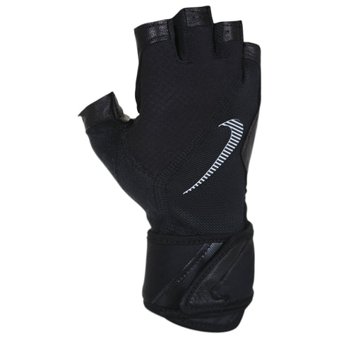 NIKE MENS' ELEVATED TRAINING GLOVE GRAY/VOLT