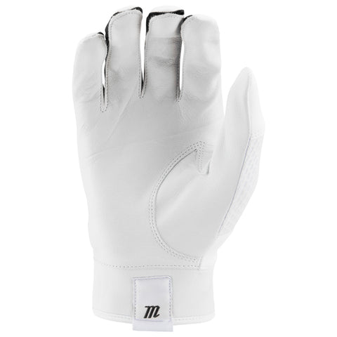 MARUCCI YOUTH QUEST WHITE/BLACK BATTING GLOVES