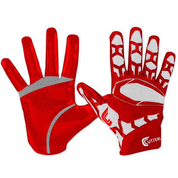 CUTTERS S541 REV PRO 3D 2.0 RED FOOTBALL GLOVE