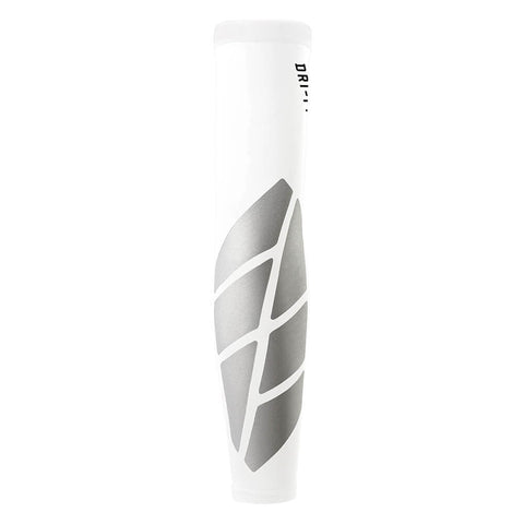 Nike Pro Vapor Forearm Slider 3.0 Baseball Sleeve Men’s S/M White Silver 