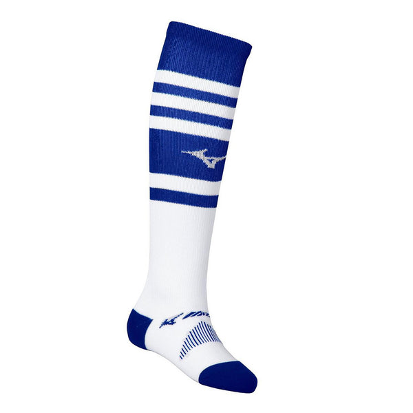 MIZUNO PERFORMANCE ROYAL OVER THE CALF RETRO SOCK