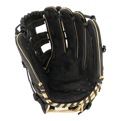 RAWLINGS GAMER GOLD SERIES 14 INCH SLOWPITCH GLOVE LEFT HAND THROW